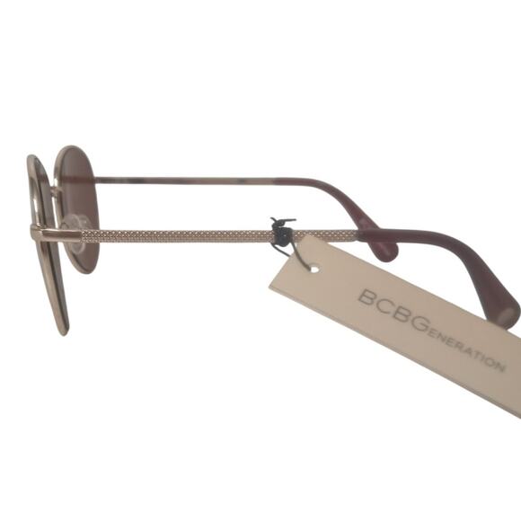 NEW BCBGeneration Women's Gold/Brown Aviator Sunglasses - Picture 3 of 7